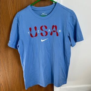 Nike Men's Blue USA Tee